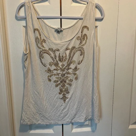 Cache size XL studded cami - Picture 1 of 10